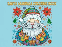 Santa Mandala Coloring Pages เกมออนไลน์