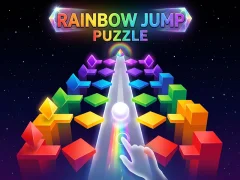 Rainbow Jump Puzzle เกมออนไลน์