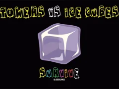 Towers vs Ice Cubes เกมออนไลน์