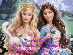 Barbie as the Princess and the Pauper Storybook Adventures เกมออนไลน์