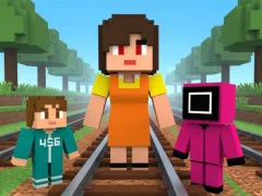 Squid Game Craft Runner เกมออนไลน์