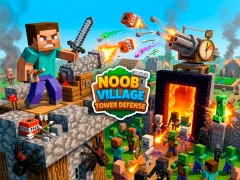 Noob Village Tower Defense เกมออนไลน์