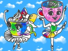 Coloring Book for kids: Ballerina Cappuccina เกมออนไลน์