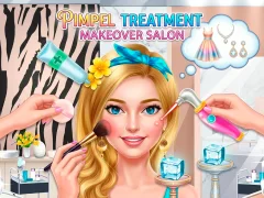 Pimple Treatment Makeover Salon เกมออนไลน์