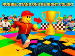 Robbie: Stand on the Right Color! เกมออนไลน์