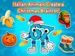 Italian Animals Create a Christmas Brainrot! เกมออนไลน์