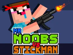 Mr Noobs vs Stickman เกมออนไลน์