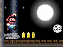 Super Mario Flash Halloween Version เกมออนไลน์