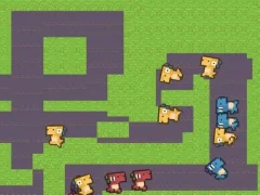 Dino Defence 2D เกมออนไลน์
