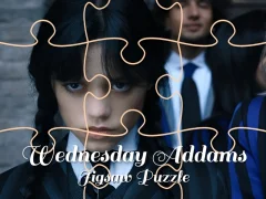 Wednesday Addams Jigsaw Puzzle เกมออนไลน์