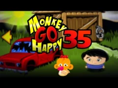 Monkey Go Happy Stage 35 เกมออนไลน์