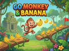 Go monkey & Banana เกมออนไลน์