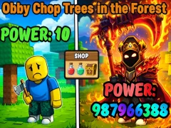 Obby Chop Trees in the Forest เกมออนไลน์