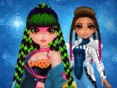 Cyberpunk Hairstyle 2200 เกมออนไลน์