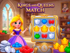 Kings and Queens Match เกมออนไลน์
