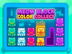 Meow Block: Color Collect เกมออนไลน์