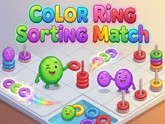 Color Ring Sorting Match เกมออนไลน์