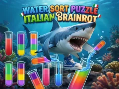 Water Sort Puzzle Italian Brainrot เกมออนไลน์
