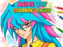Anime Boy Coloring Pages เกมออนไลน์
