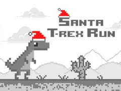 Santa T-Rex Run เกมออนไลน์