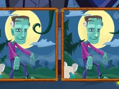 Halloween Find the Differences เกมออนไลน์