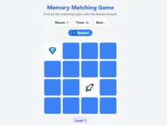 Memory Matching Game เกมออนไลน์
