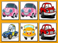 Funny Cars Memory เกมออนไลน์