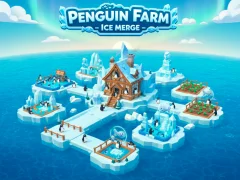 Penguin Farm - Ice Merge เกมออนไลน์