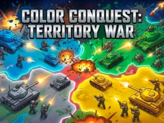 Color Conquest: Territory War เกมออนไลน์
