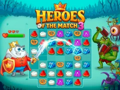 Heroes of the match 3 เกมออนไลน์