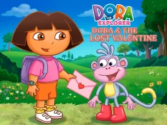 Dora The explorer Dora & The Lost Valentine เกมออนไลน์