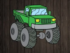 Monster Truck Jigsaw เกมออนไลน์