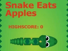 Snake Eats Apples เกมออนไลน์