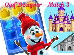 Olaf Designer - Match 3 เกมออนไลน์