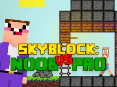 Noob vs Pro Skyblock เกมออนไลน์