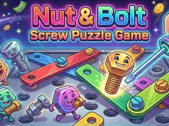 Nut & Bolt Screw Puzzle Game เกมออนไลน์