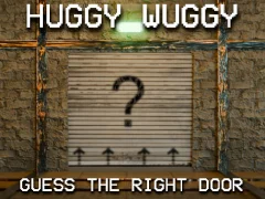 Huggy Wuggy Guess the right door เกมออนไลน์