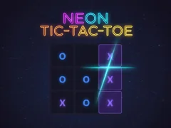 Neon Tic-Tac-Toe เกมออนไลน์