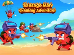 Sausage Man Shooting Adventure เกมออนไลน์