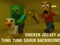 Chicken Jockey at Tung Tung Sahur Backrooms เกมออนไลน์