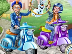 Princess Scooter Ride เกมออนไลน์