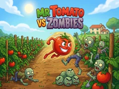 Mr Tomato VS Zombies เกมออนไลน์