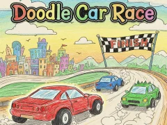 Doodle Car Race เกมออนไลน์
