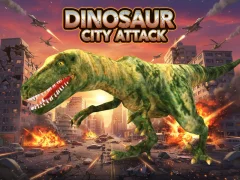 Dinosaur City Attack เกมออนไลน์