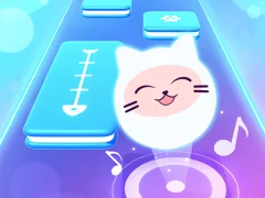 Music Cat! Piano Tiles Game 3D เกมออนไลน์