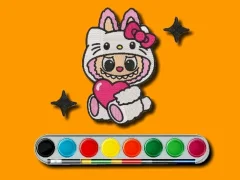 Labubu Coloring Adventure เกมออนไลน์
