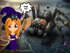 Sorceress Escaped Spider Realm เกมออนไลน์