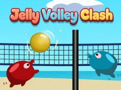 Jelly Volley Clash เกมออนไลน์