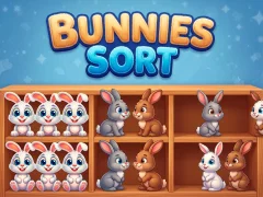 Bunnies Sort เกมออนไลน์