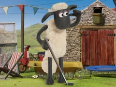Shaun The Sheep Baahmy Golf เกมออนไลน์